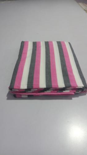 BEDSHEET STRIPE 90X108 2 PILLOW COVER